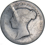 1848 Sixpence - Victoria British Silver Coin
