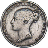 1851 Sixpence - Victoria British Silver Coin