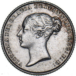 1852 Sixpence - Victoria British Silver Coin - Nice