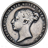 1853 Sixpence - Victoria British Silver Coin