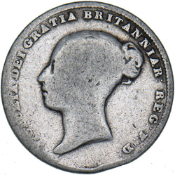 1856 Sixpence - Victoria British Silver Coin