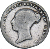 1856 Sixpence - Victoria British Silver Coin