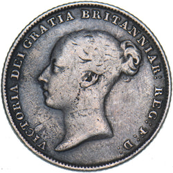 1856 Sixpence - Victoria British Silver Coin