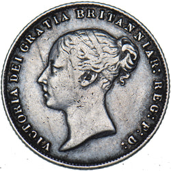 1866 Sixpence (Die no. 53) - Victoria British Silver Coin - Nice