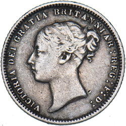 1873 Sixpence (Die no. 55) - Victoria British Silver Coin