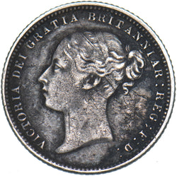 1874 Sixpence (Die no. 14) - Victoria British Silver Coin