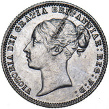 1875 Sixpence (Die no. 70) - Victoria British Silver Coin