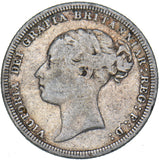1880 Sixpence - Victoria British Silver Coin