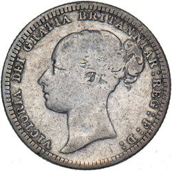 1880 Sixpence - Victoria British Silver Coin