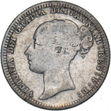 1880 Sixpence - Victoria British Silver Coin