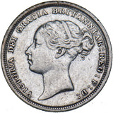 1883 Sixpence - Victoria British Silver Coin - Nice