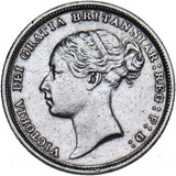 1884 Sixpence - Victoria British Silver Coin - Nice