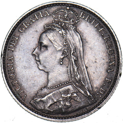 1891 Sixpence - Victoria British Silver Coin - Very Nice