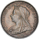 1898 Sixpence - Victoria British Silver Coin - Very Nice