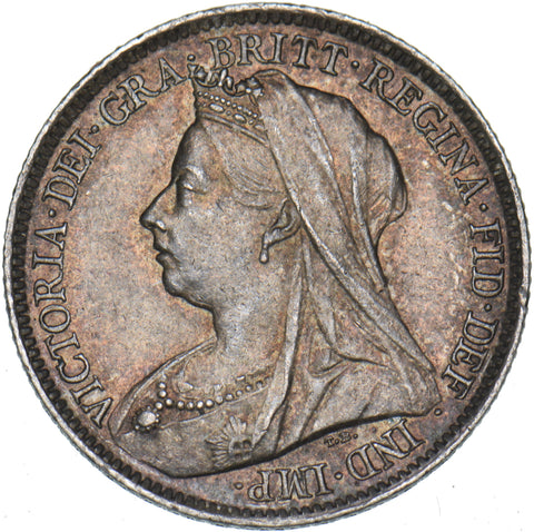 1898 Sixpence - Victoria British Silver Coin - Very Nice
