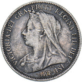 1899 Sixpence - Victoria British Silver Coin