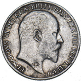 1903 Sixpence - Edward VII British Silver Coin - Nice