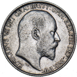 1905 Sixpence - Edward VII British Silver Coin - Nice