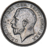 1912 Sixpence - George V British Silver Coin - Very Nice