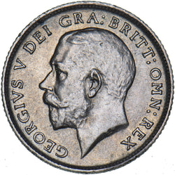 1913 Sixpence - George V British Silver Coin - Very Nice