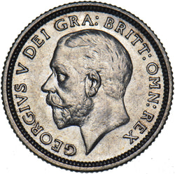 1926 Sixpence - George V British Silver Coin - Very Nice