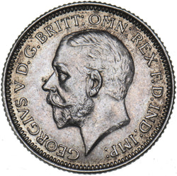 1927 Proof Sixpence - George V British Silver Coin - Very Nice