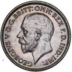 1932 Sixpence - George V British Silver Coin - Very Nice