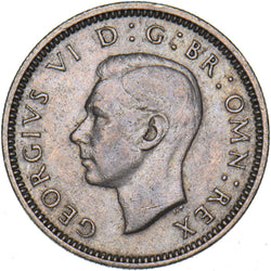 1952 Sixpence - George VI British  Coin - Nice