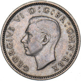 1952 Sixpence - George VI British  Coin - Nice