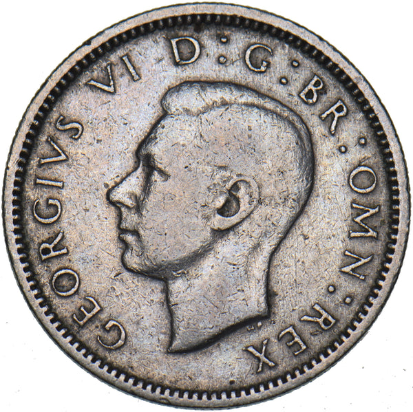 1952 Sixpence - George VI British  Coin