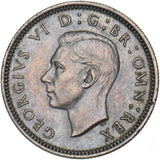 1952 Sixpence - George VI British  Coin - Very Nice