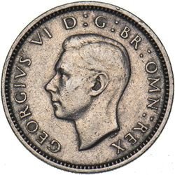 1952 Sixpence - George VI British  Coin - Nice