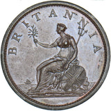 1806 Penny - George III British Copper Coin - Very Nice