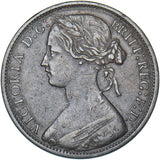 1869 Penny - Victoria British Bronze Coin - Nice