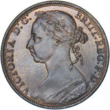 1891 Penny - Victoria British Bronze Coin - Superb