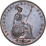 1841 Halfpenny - Victoria British Copper Coin - Superb