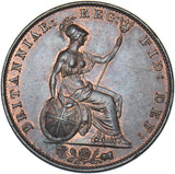 1852 Halfpenny - Victoria British Copper Coin - Superb