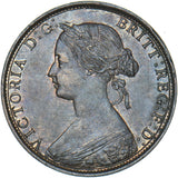1862 Halfpenny - Victoria British Bronze Coin - Very Nice