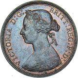 1885 Halfpenny - Victoria British Bronze Coin - Very Nice
