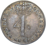1740 Maundy Fourpence - George II British Silver Coin - Nice