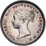 1842 Maundy Fourpence - Victoria British Silver Coin - Very Nice
