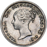 1844 Maundy Fourpence - Victoria British Silver Coin - Nice