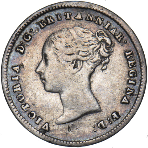 1844 Maundy Fourpence - Victoria British Silver Coin