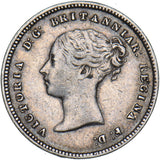 1852 Maundy Fourpence - Victoria British Silver Coin - Nice