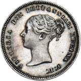 1864 Maundy Fourpence - Victoria British Silver Coin - Very Nice