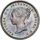 1866 Maundy Fourpence - Victoria British Silver Coin - Very Nice