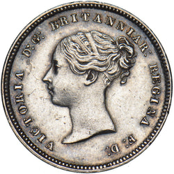 1869 Maundy Fourpence - Victoria British Silver Coin - Very Nice