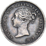 1871 Maundy Fourpence - Victoria British Silver Coin - Nice