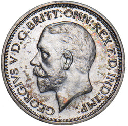 1929 Maundy Fourpence - George V British Silver Coin - Superb