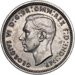 1937 Maundy Fourpence - George VI British Silver Coin - Superb